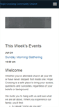 Mobile Screenshot of hopecrossingchurch.com